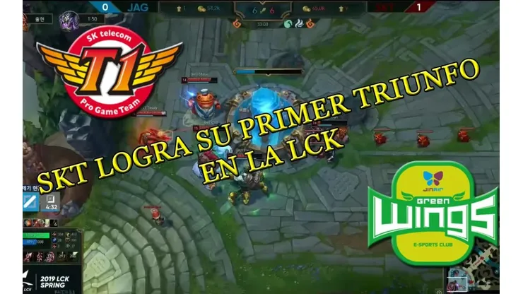 SKT y Faker debutan en la LCK con un stomp ante JAG