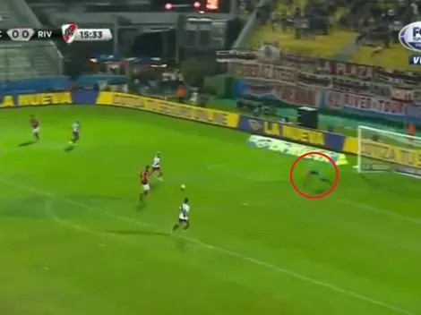 ¡Un muro! Impresionante doble atajada de Armani