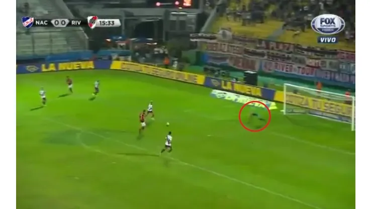 Franco Armani, cada vez más gigante.