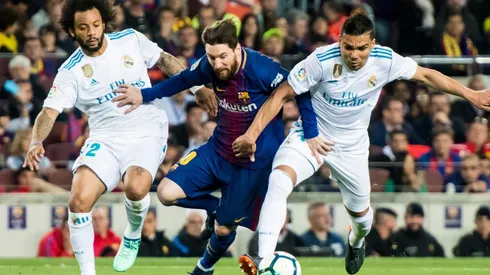 Foto de Lionel Messi, jugador de Barcelona.