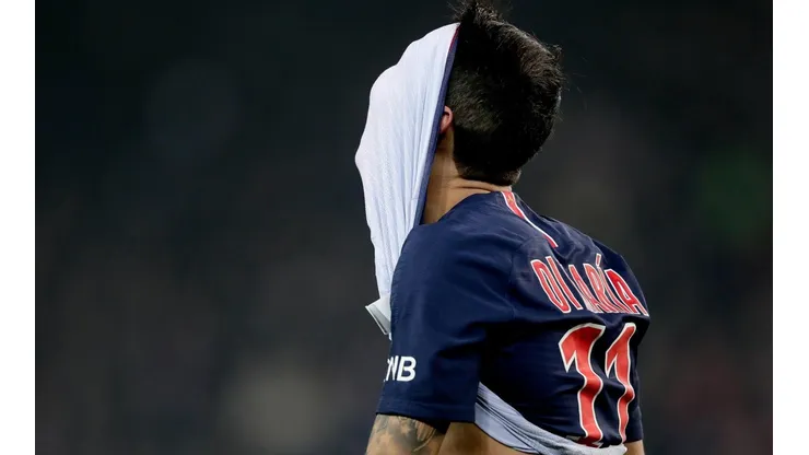 Foto de Ángel Di María, jugador de Paris Saint Germain.