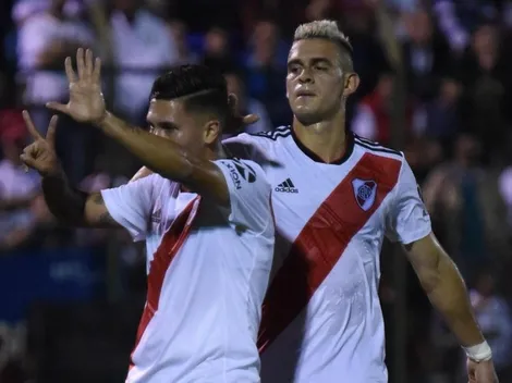Con un Quintero iluminado, River le ganó a Nacional en Uruguay