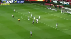 Basulto puso el tercero con un golazo.