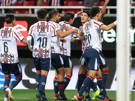 Chivas fue demasiado para Cafetaleros y lo goleó por 3 a 0
