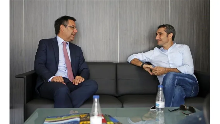 El presidente de Barcelona ya sabe qué será del futuro de Valverde