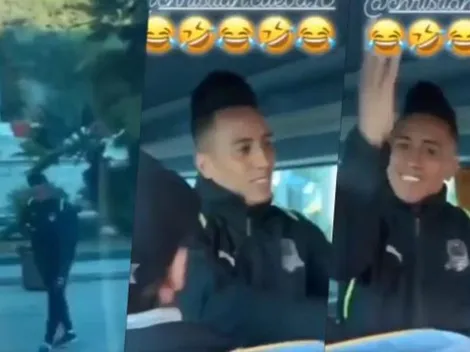 Pensando en Independiente: Cueva protagonizó un blooper insólito