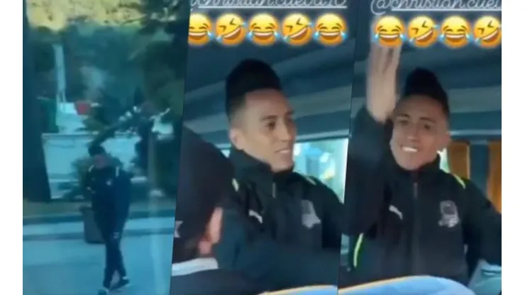 Pensando en Independiente: Cueva protagonizó un blooper insólito