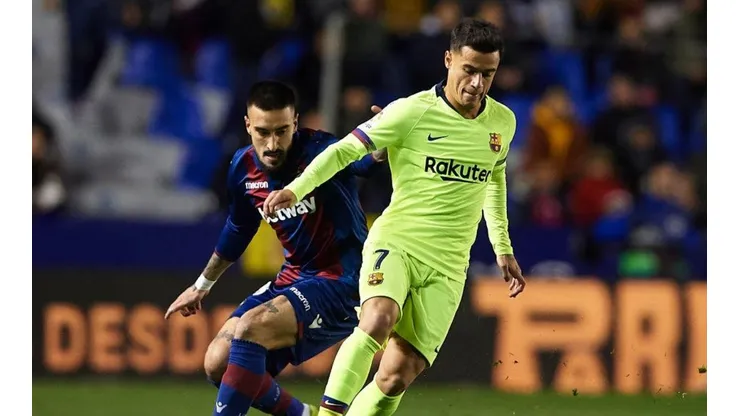 Barcelona vs Levante por la Copa del Rey.