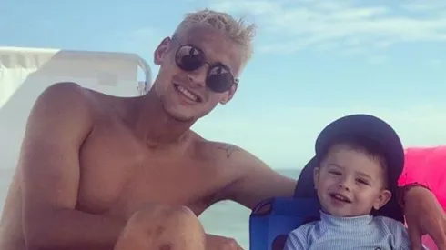 El hijo de Martínez Quarta sigue viendo la final contra Boca