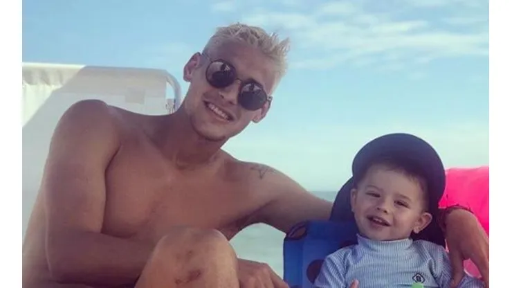 El hijo de Martínez Quarta sigue viendo la final contra Boca
