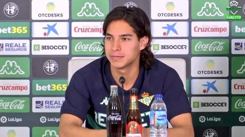 Encantado de tenerlo: Lainez llegó al Betis y le agradeció a Guardado