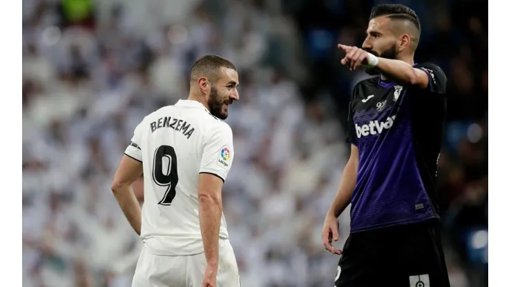 Leganes vs Real Madrid por la Copa del Rey.