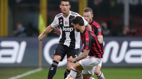 Juventus vs Milan por la Supercopa de Italia.