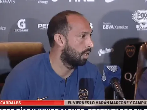 No podemos más: a Marcos Díaz le preguntaron si era un sueño jugar en Boca y dijo que no