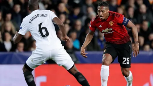 Antonio Valencia en Manchester United.