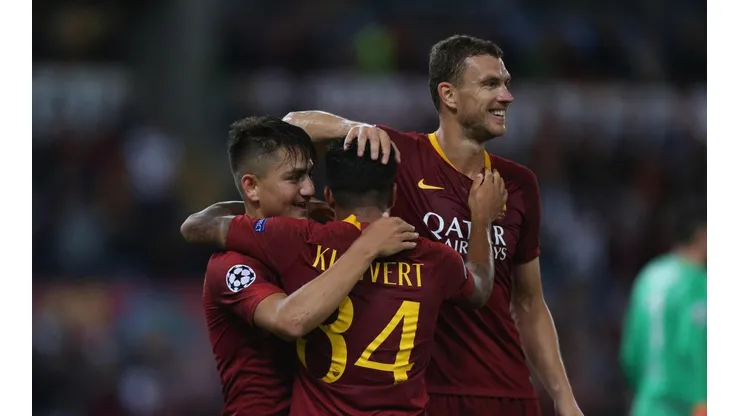 Roma vs Virtus Entella por la Copa Italia.