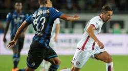 Cagliari vs Atalanta por la Copa Italia.