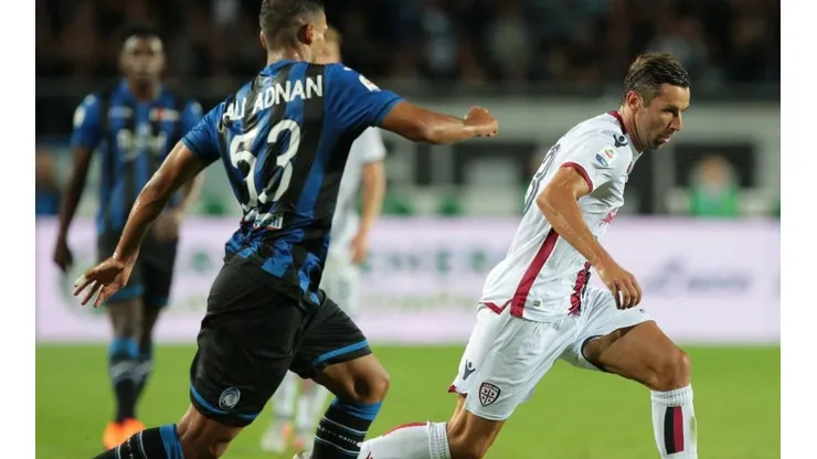 Cagliari vs Atalanta por la Copa Italia.