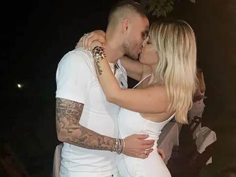 Wanda Nara le dedicó una historia a Mauro Icardi mientras juega el Inter: "Así te espero capitán"