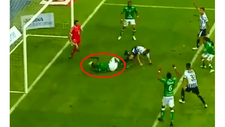¿Con qué lo hizo? León se lo empató a Rayados con un gol insólito en el final