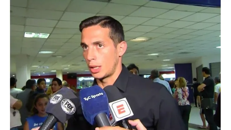 Las primeras palabras de Marcone como jugador de Boca