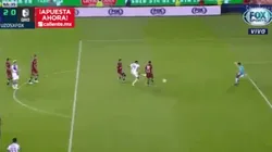 Lindo gol de Jara.