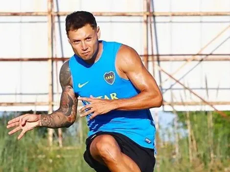 Feliz: así vive Mauro Zárate la pretemporada de Boca