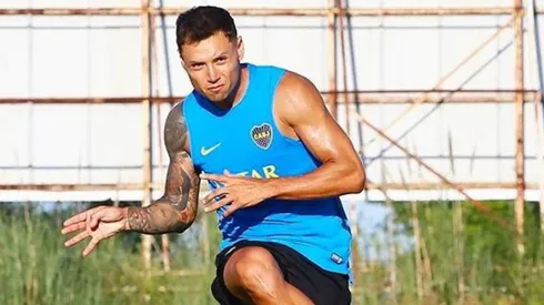 Feliz: así vive Mauro Zárate la pretemporada de Boca