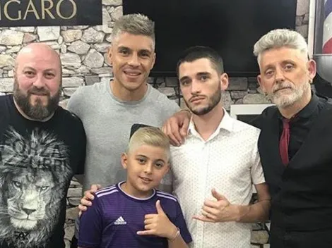 No se decide: después de cumplir su promesa, Enzo Pérez metió un nuevo look