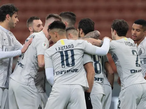 No se confundan, no es la Selección Argentina: doblete de Lautaro y uno de Icardi para la goleada del Inter