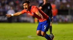 Paulo Díaz en la Selección de Chile.