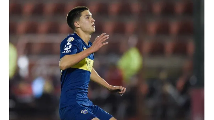 Balerdi jugó apenas 5 partidos con la camiseta de Boca.
