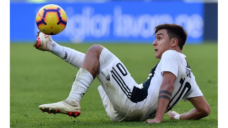 Foto de Dybala, jugador de Juventus.