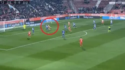 Controló y tiró una chilena preciosa: Stuani hizo el gol del fin de semana