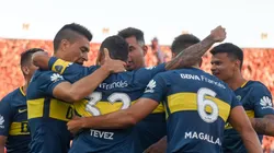 Boca, en su última visita a la cancha de San Lorenzo.