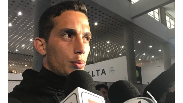 Foto de Iván Marcone antes de partir.