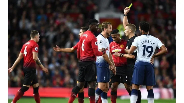 Tottenham vs Manchester United por la Premier League.