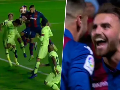 Barcelona puso suplentes y Levante a los 17 minutos le ganaba 2-0