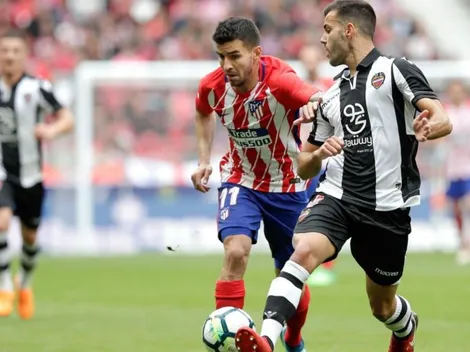 Qué canal transmite Atlético Madrid vs. Levante por La Liga