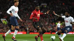 Tottenham vs Manchester United por la Premier League.