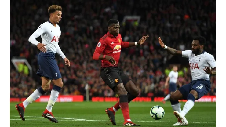 Tottenham vs Manchester United por la Premier League.
