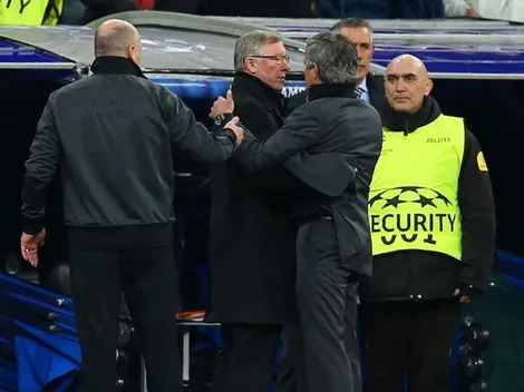 Muy feo: Mourinho desprestigió a Ferguson