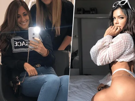 Antonella Roccuzzo la odia y ella no para de subir fotos con su tatuaje de Messi