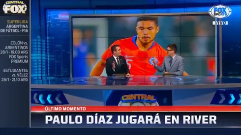FOX Sports: Paulo Díaz tiene todo arreglado y jugará en River