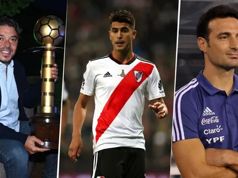 Palacios comparó a Gallardo con Scaloni: "Son bastante parecidos"