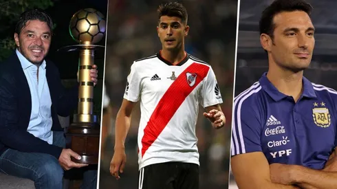 Palacios comparó a Gallardo con Scaloni: "Son bastante parecidos"