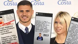 Mauro se cansó, se la pudrió a un medio de Italia, salió a bancar a Wanda y disparó contra el Inter