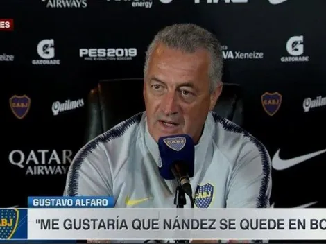 Lo sacó a la luz: Alfaro reveló que le dijo Nández sobre su posible pase a Cagliari