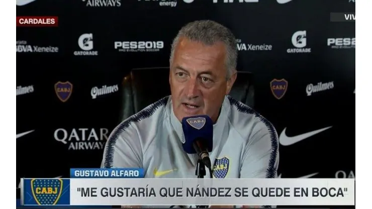 Lo sacó a la luz: Alfaro reveló que le dijo Nández sobre su posible pase a Cagliari