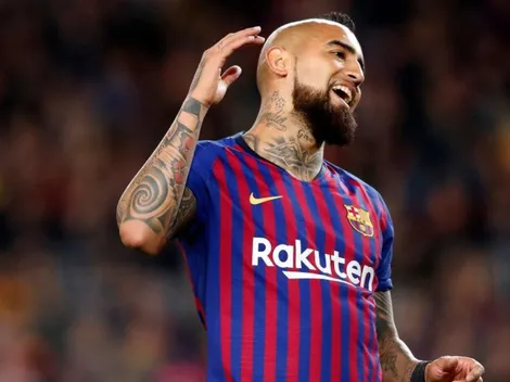 Así como lees: Valverde dijo que piensa a Arturo Vidal ¡de delantero!